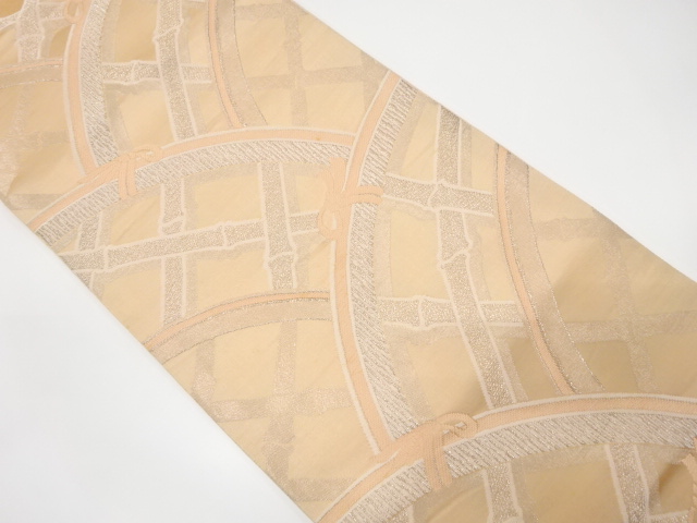 アンティーク　光悦垣模様織り出し袋帯（材料）